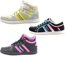 Scarpe ginnastica donna OUTLET40% alte nero fuxia bianco giallo basket imbottite