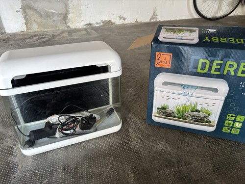 Acquario derby bianco vetro - bianco,