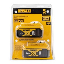2 Pack DEWALT DCB205 20V Max