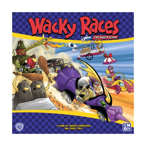 Cmon boardgame wacky races - cmon,