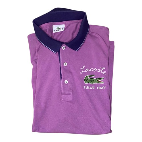 Polo lacoste viola - lacoste,