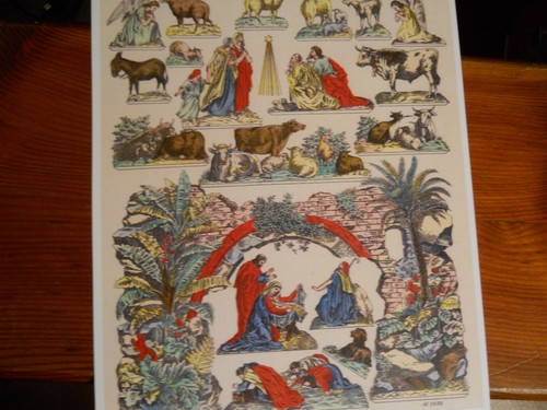 Presepio ritagliare nuovo - presepio,