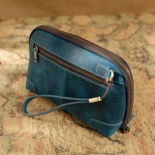 Pochette uomo vera pelle