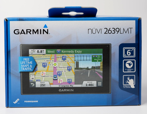 Open box garmin nüvi - garmin, 2639lmt