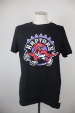 MITCHELL & NESS RAPTORS TORONTO MAGLIA UOMO COTONE XL MAN T-SHIRT VINTAGE LOGO