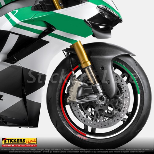 Adesivi cerchi moto strisce