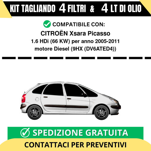 Tagliando per citroën xsara - tagliando,