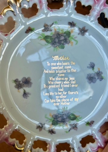 Piatto decorativo vintage - , in