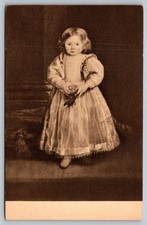 Cartolina d'epoca ritratto