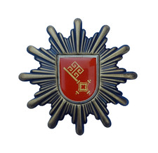 OLD POLICE CAP BADGE BREMEN