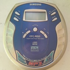 Samsung MCD-SM55 CD Yepp Digital Audio CD Player 120Sec Anti Shock MP3 Playback