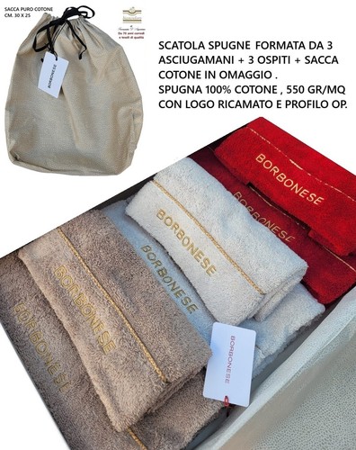 Set spugne borbonese - borbonese,