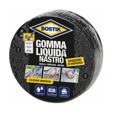 BOSTIK Gomma Liquida Nastro Rotolo Sigillante per Infiltrazioni da 7,5 cm X 5 mt