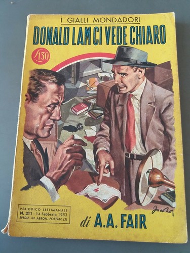Libro gialli mondadori 211 - libro,