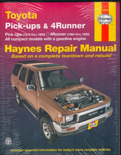 Haynes toyota pick ups - toyota, 4runner