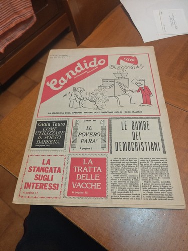 Rivista candido luglio 1977 - rivista,