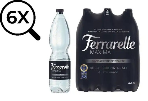 Ferrarelle maxima acqua - 6x,