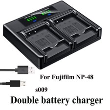 Caricabatteria doppio per