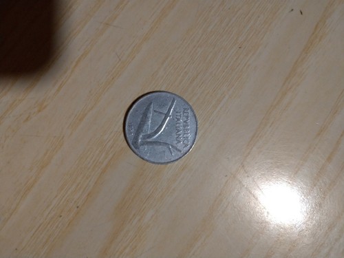 Moneta lire del 1954 - da,