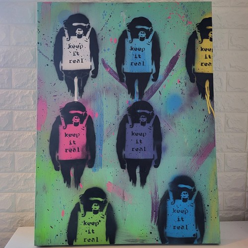 Banksy brainwash obey - mr,