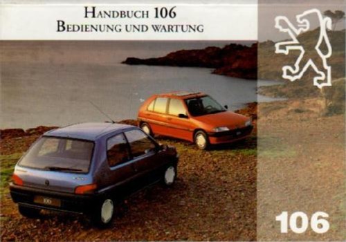Peugeot 106 manuale uso - peugeot,