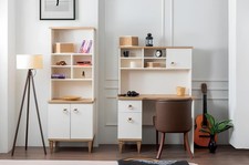 Set Ufficio Scrivania Beige