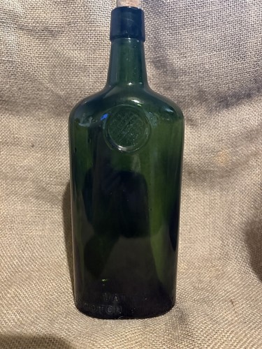 Bottiglia vetro scotch - vetro,