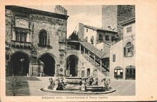 bb825 cartolina bergamo alta