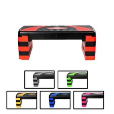 MAXSTRENGTH Stepper Aerobico Regolabile Antiscivolo Fitness Passo Palestra Esercizio Yoga