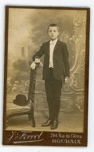 Cdv photo photographie ferret - cdv,