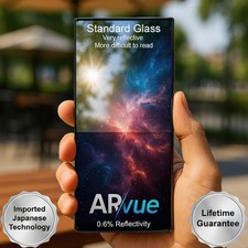 ARvue Protezioni Schermo Antiriflesso (Confezione da 2) Taglio Personalizzato | Garanzia a Vita