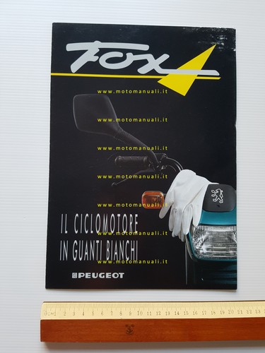 Peugeot fox 1993 depliant - fox, 50