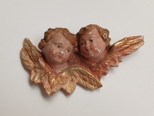 Antica coppia angeli - antica, di