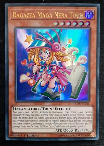Ragazza maga nera toon - toon, ultra