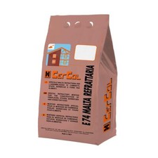 Cemento Refrattario Malta alta Temperatura Caminetti Canne Fumarie forni 600°