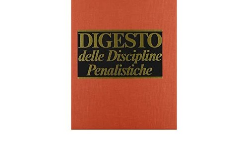 Digesto disciplina penalistica - disciplina,