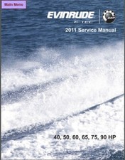 2011 Evinrude E-tec 40 50 60