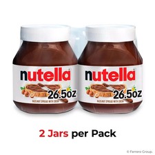 Nutella hazelnut spread - hazelnut, with