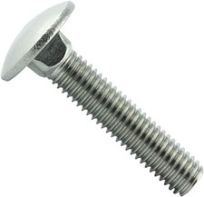 Round head screw with