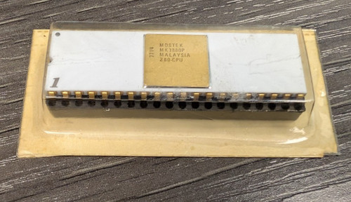 Vintage mostek mk3880p z80 cpu - mostek,