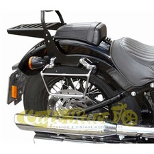 Telaietti Spaan cromati borse klick fix HD Softail Slim 12-14/Blackline 11-13