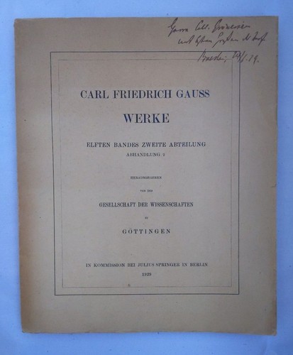 über gauss physikalische - Über,