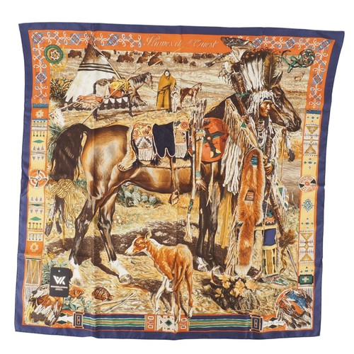 Foulard hermès carré plumes - foulard,