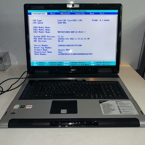 Acer aspire 9810 - acer,