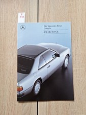 Mercedes prospetto 230ce - prospetto,