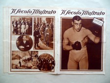 Pugilato Carnera Prima Pagina Il Secolo Illustrato N. 49 5/12/1930 Sport Boxe
