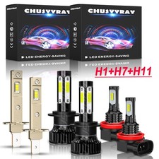 6* LED Faros Hi/Lo + Fog Light