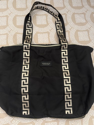 Versace borsa nera oro - versace,