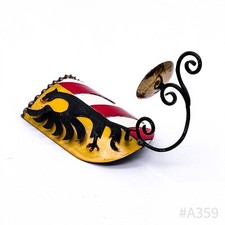 Candelabro da Muro Con Stemma Il Città Norimberga Firmato Artigianale