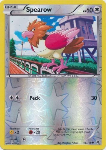 Spearow 108 roaring - spearow,